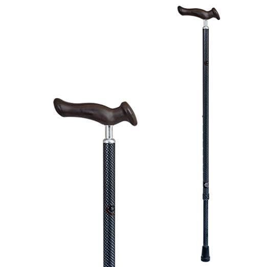 Carex Comfort Walking Cane - Walking Stick with an Ergonomic Extra Comfortable Grip - Senior.com Canes